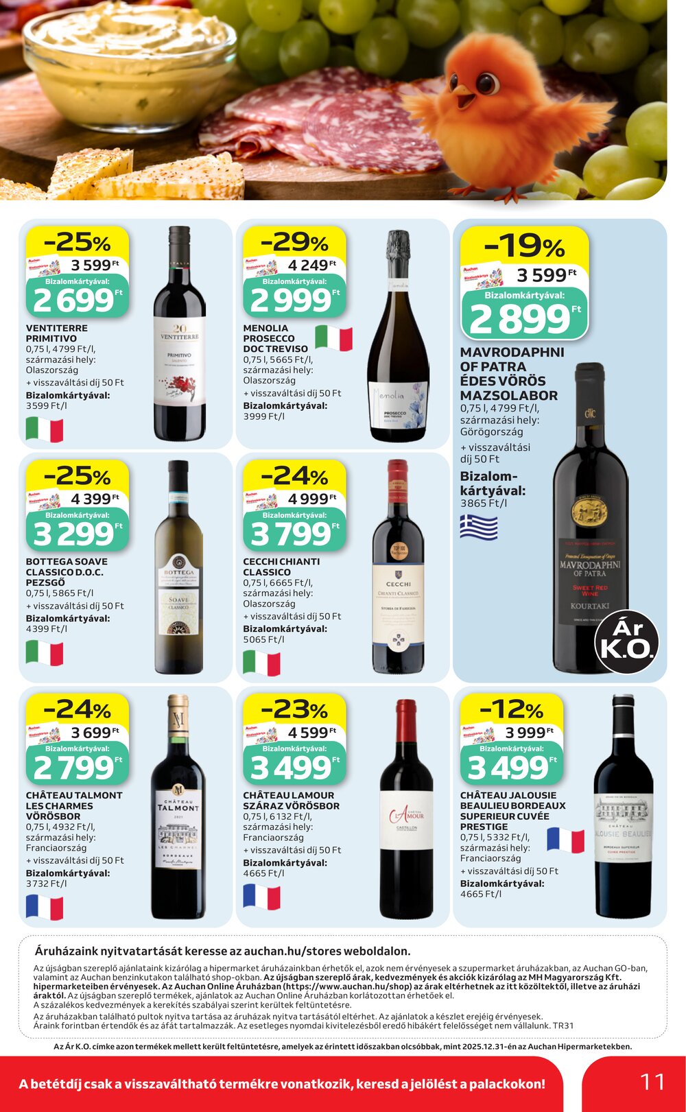 Auchan akciós újság 2026.07.30-tól - 11. oldal.