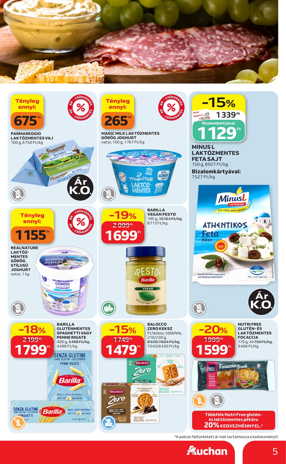 Auchan akciós újság 2026.07.30-tól - 5. oldal.
