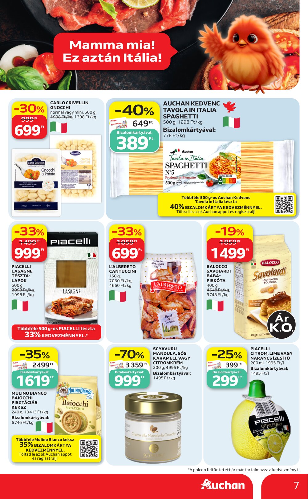 Auchan akciós újság 2026.07.30-tól - 7. oldal.