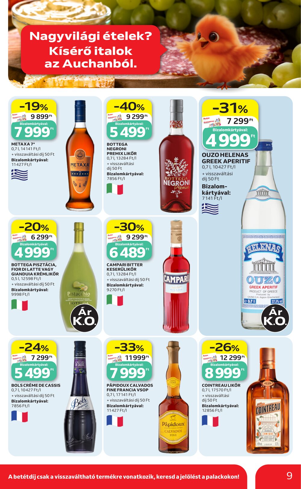 Auchan akciós újság 2026.07.30-tól - 9. oldal.