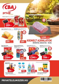 Privát akciós újság 2026.07.30-tól