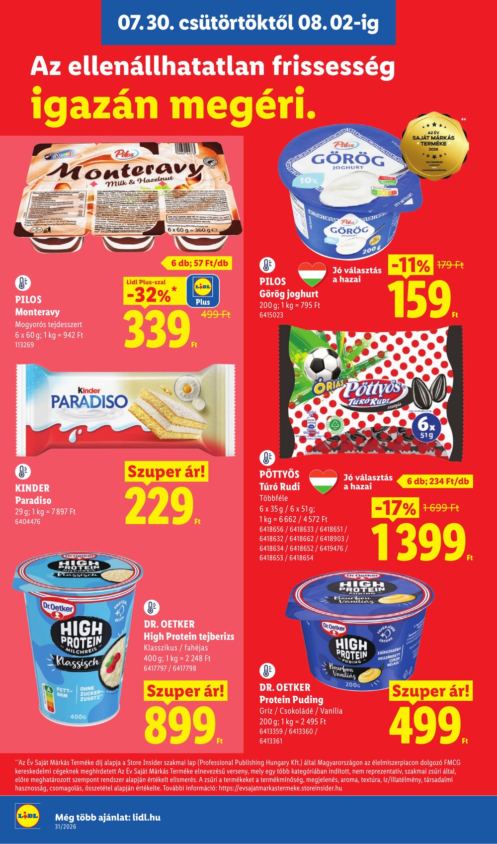 Lidl akciós újság 2026.07.30-tól - 10. oldal.
