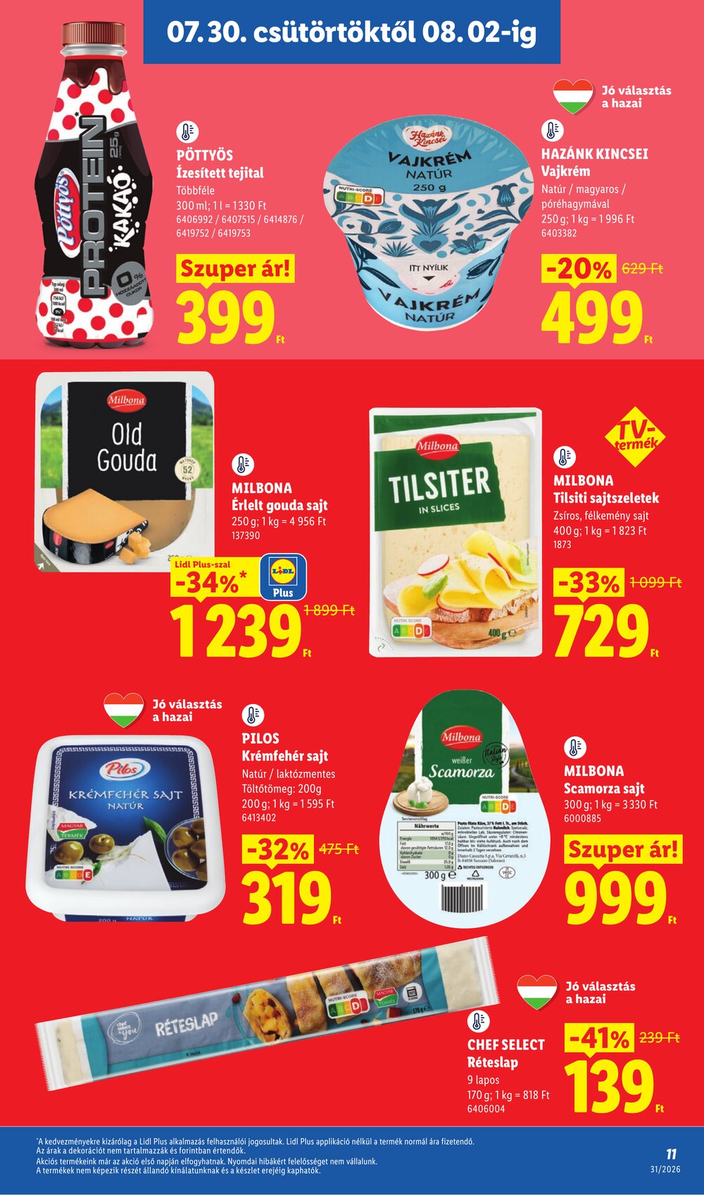 Lidl akciós újság 2026.07.30-tól - 11. oldal.