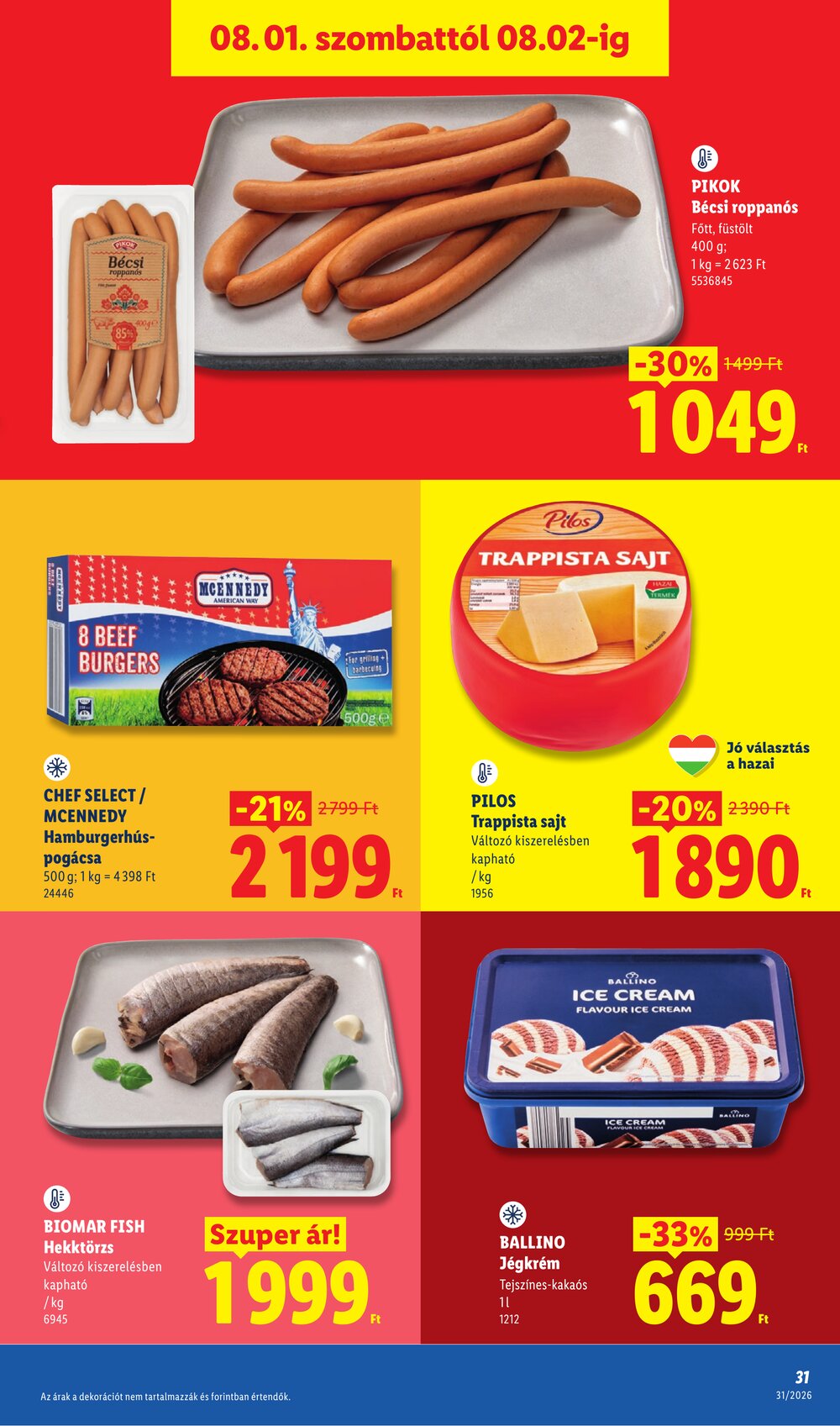 Lidl akciós újság 2026.07.30-tól - 31. oldal.