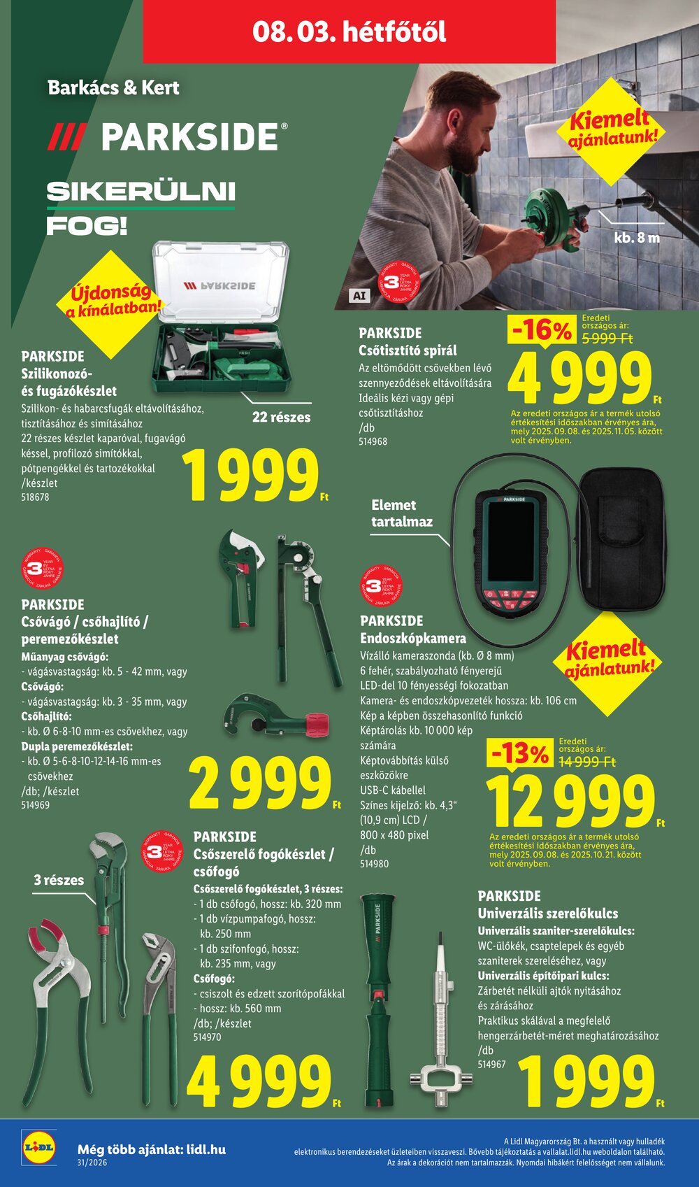 Lidl akciós újság 2026.07.30-tól - 36. oldal.