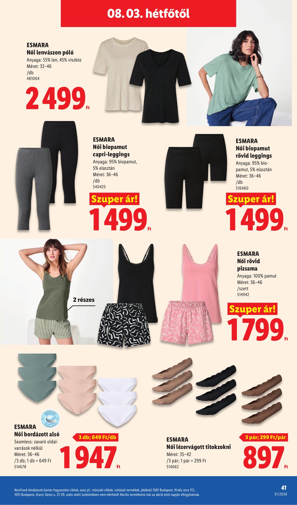 Lidl akciós újság 2026.07.30-tól - 41. oldal.