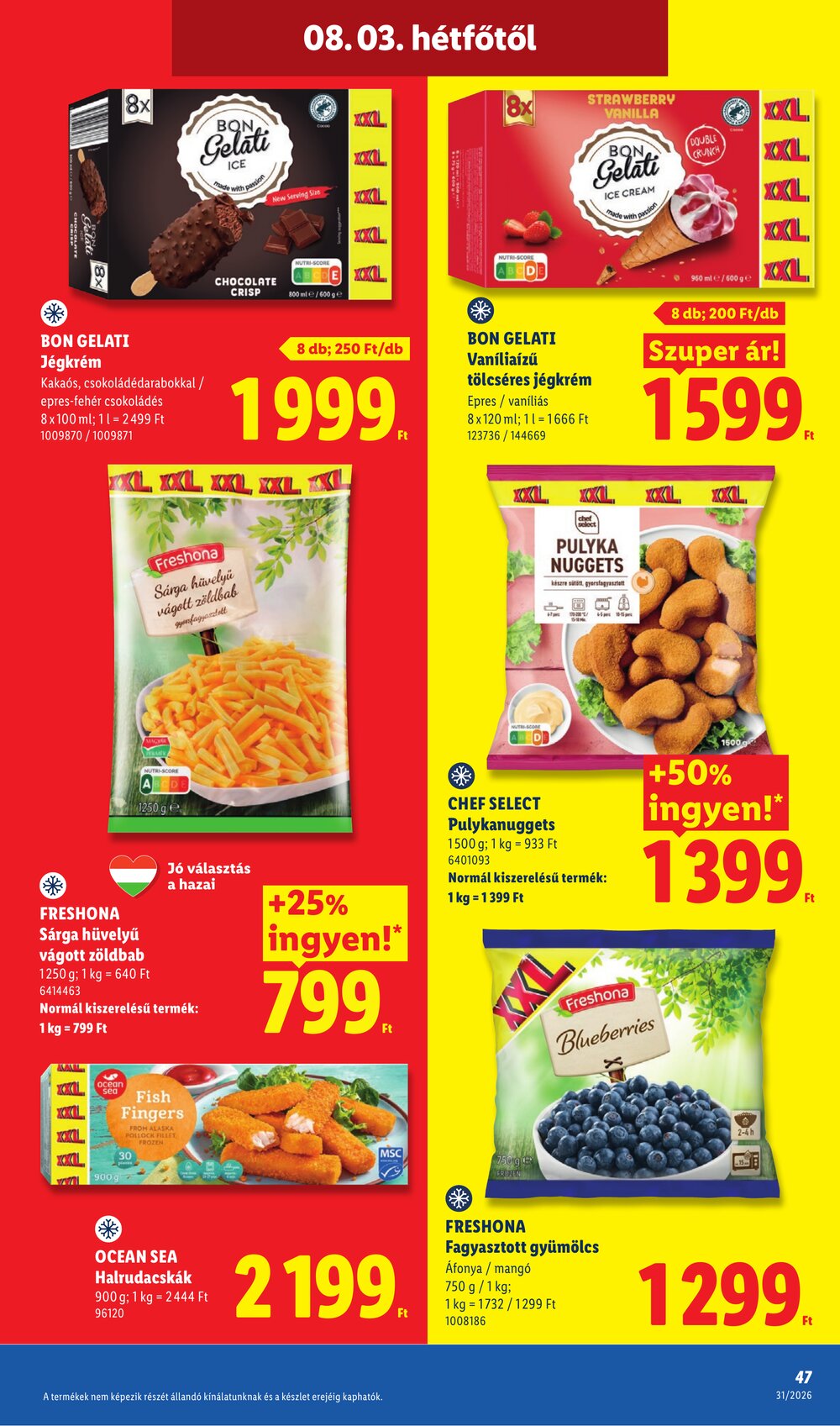 Lidl akciós újság 2026.07.30-tól - 47. oldal.