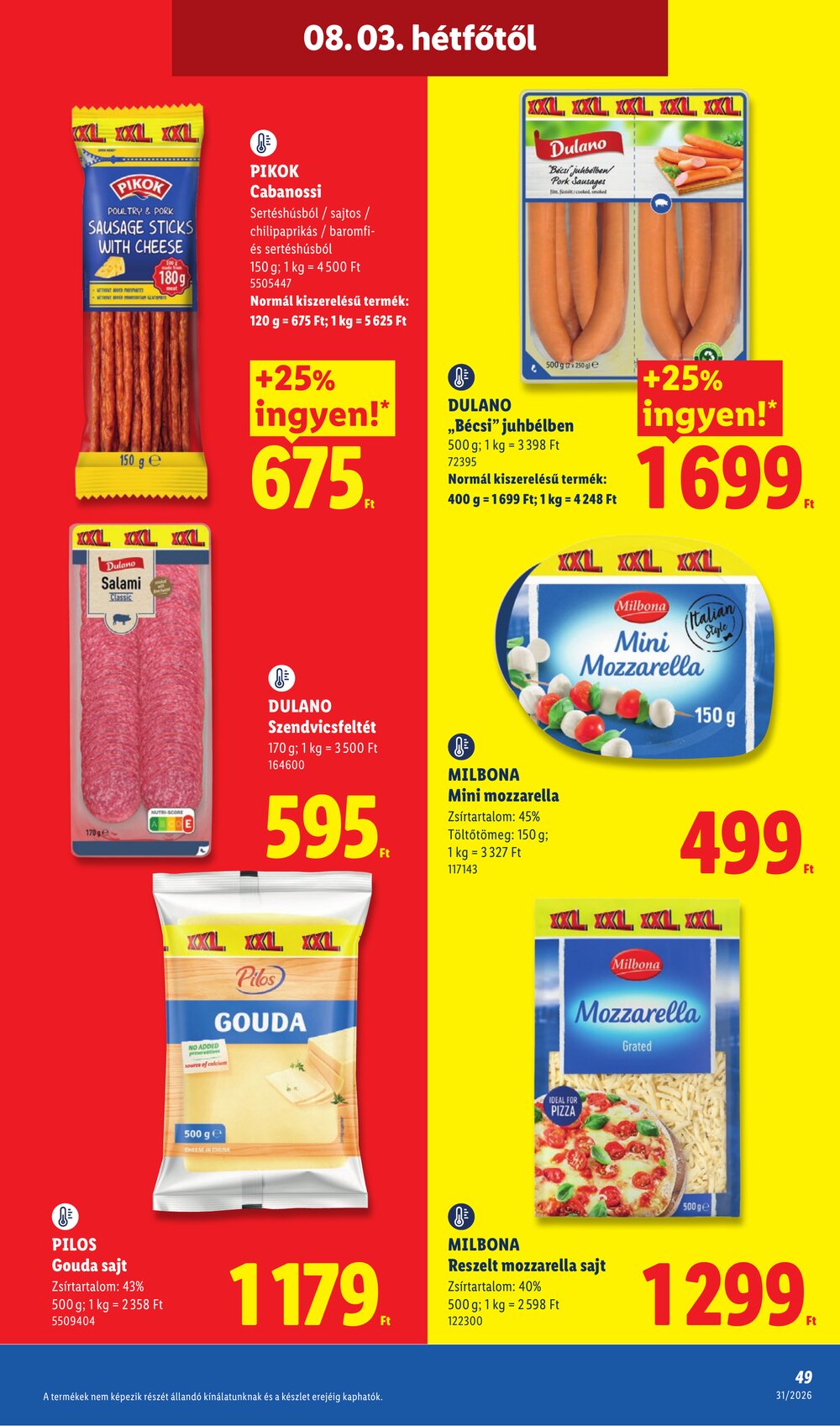 Lidl akciós újság 2026.07.30-tól - 49. oldal.