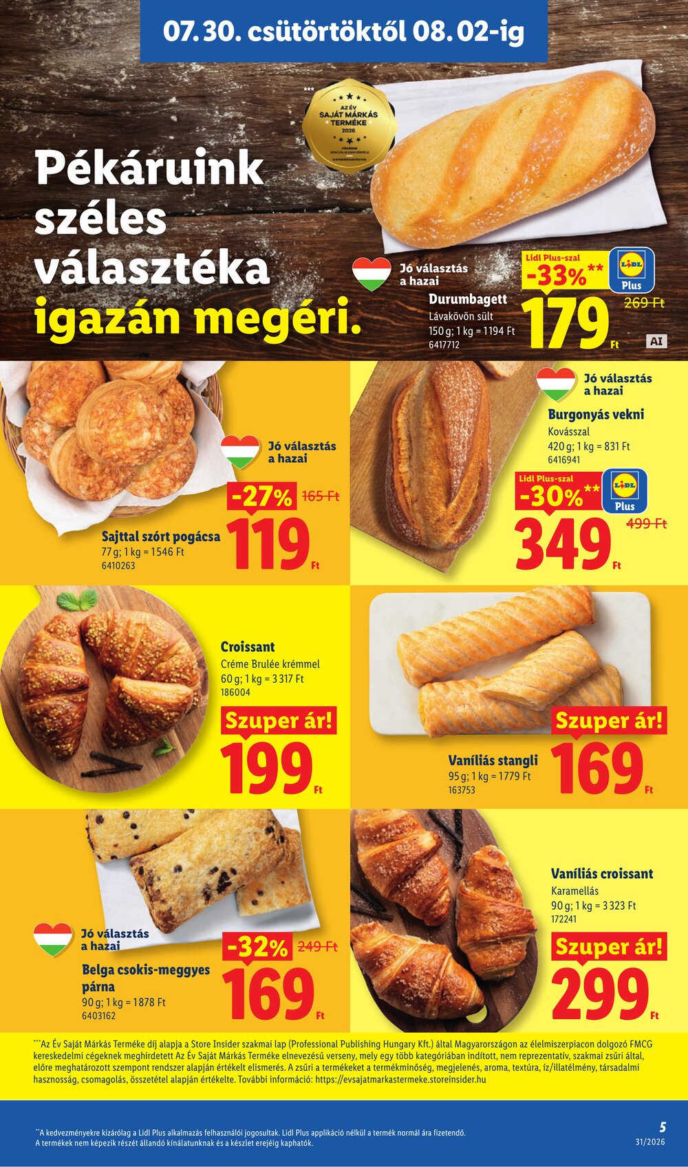 Lidl akciós újság 2026.07.30-tól - 5. oldal.