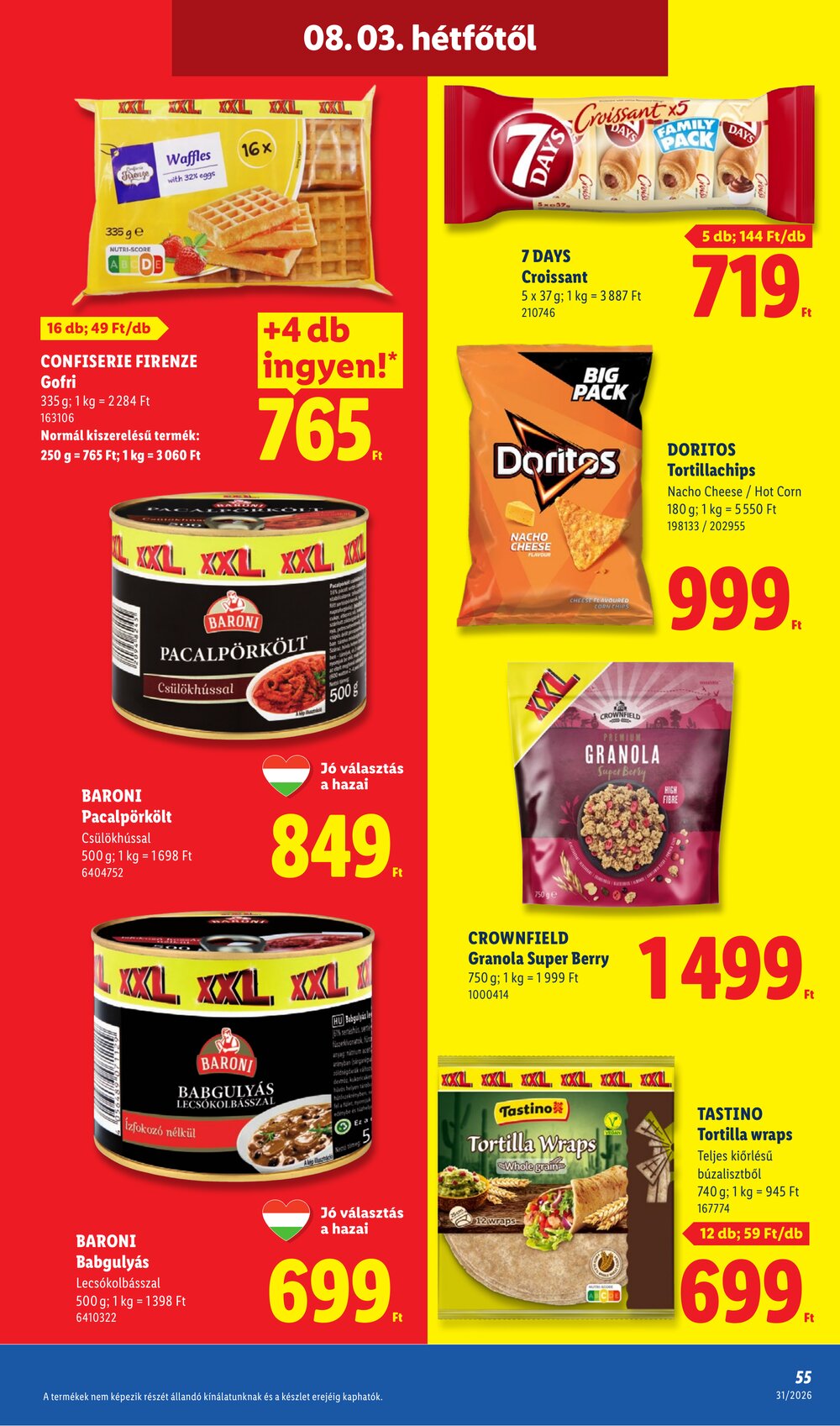 Lidl akciós újság 2026.07.30-tól - 55. oldal.