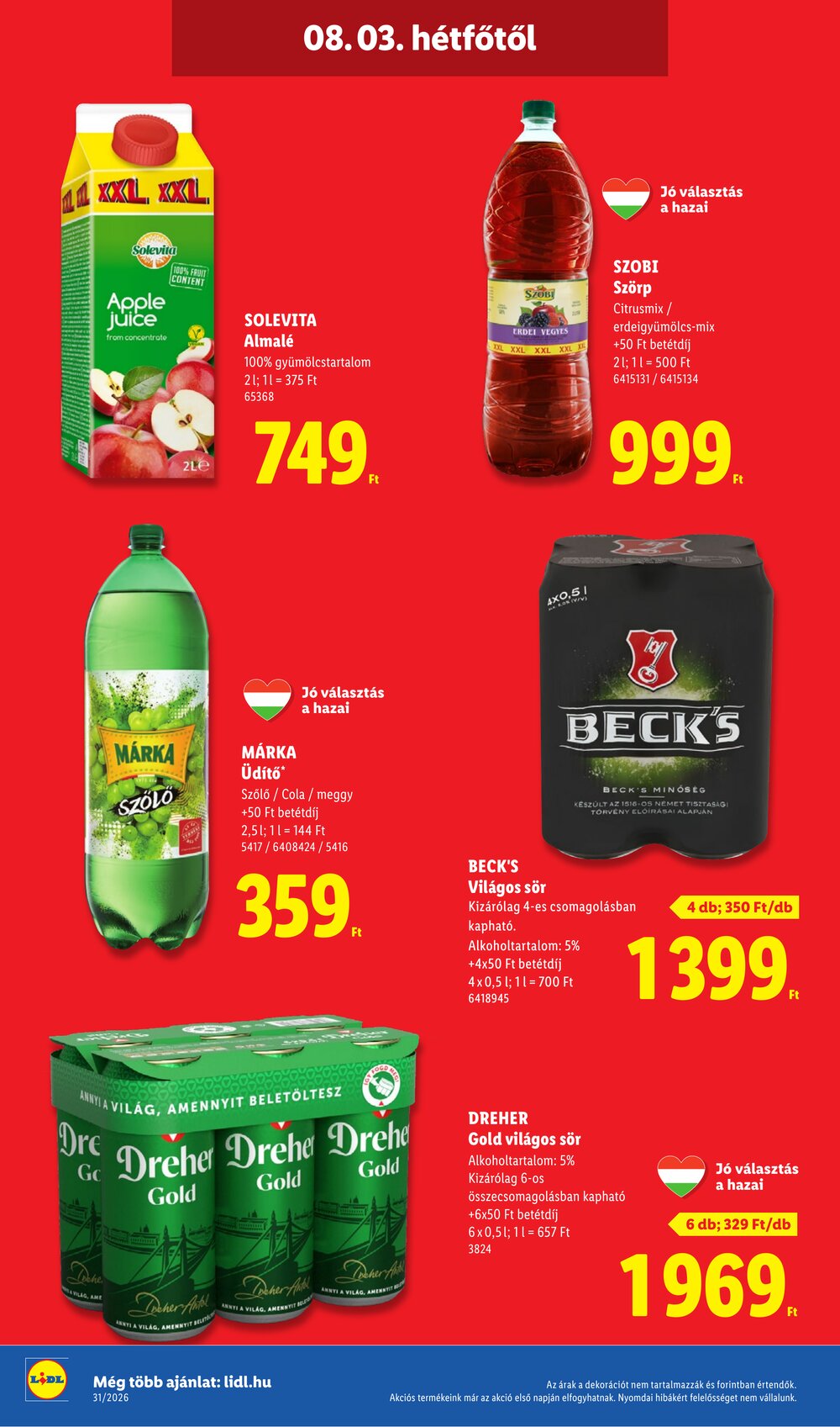 Lidl akciós újság 2026.07.30-tól - 56. oldal.