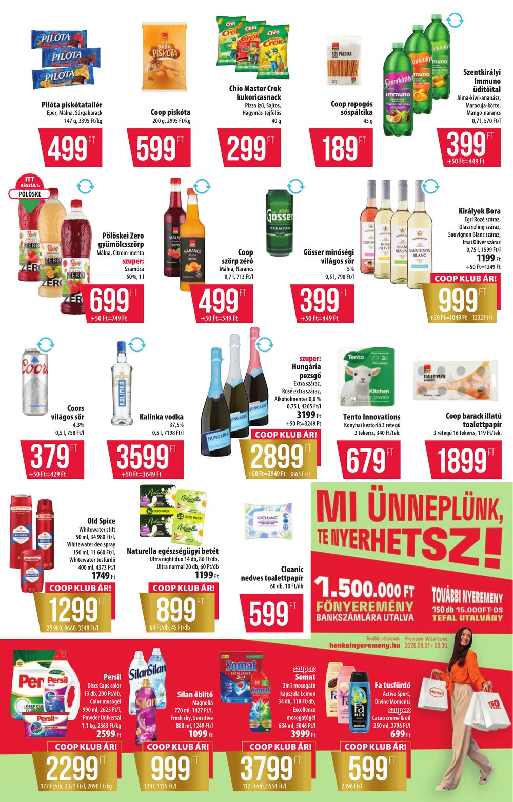 Coop akciós újság 2026.07.30-tól - 7. oldal.