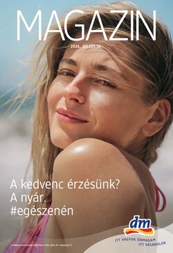 DM drogéria akciós újság 2026.07.30-tól