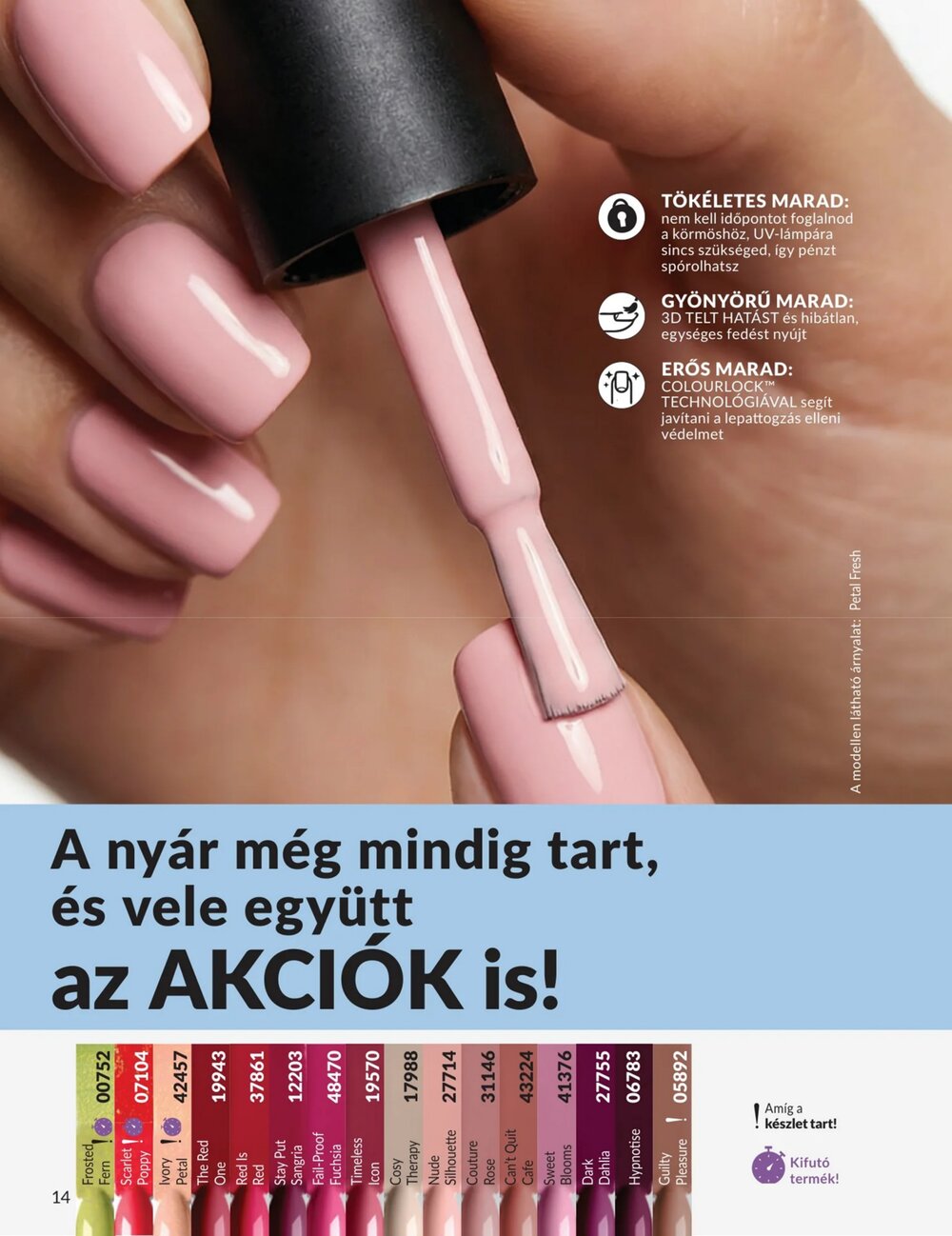 Avon akciós újság 2026.08.01-től - 14. oldal.