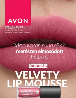 Avon akciós újság 2026.08.01-től