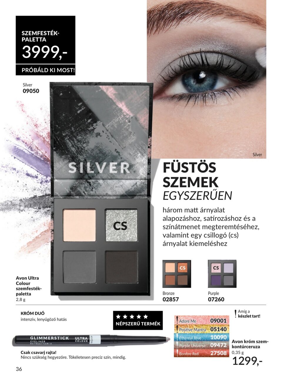 Avon akciós újság 2026.08.01-től - 36. oldal.