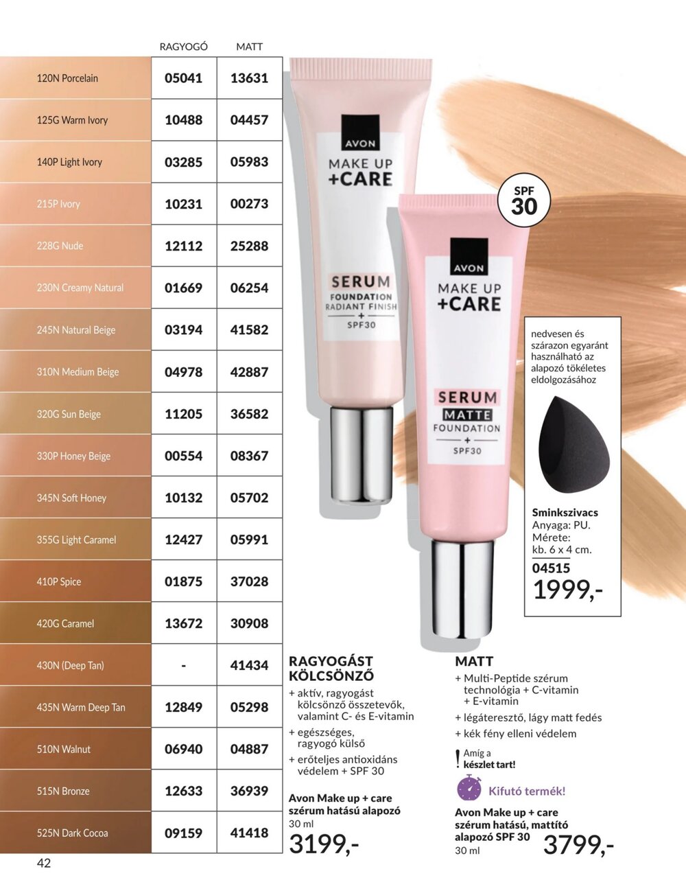 Avon akciós újság 2026.08.01-től - 42. oldal.