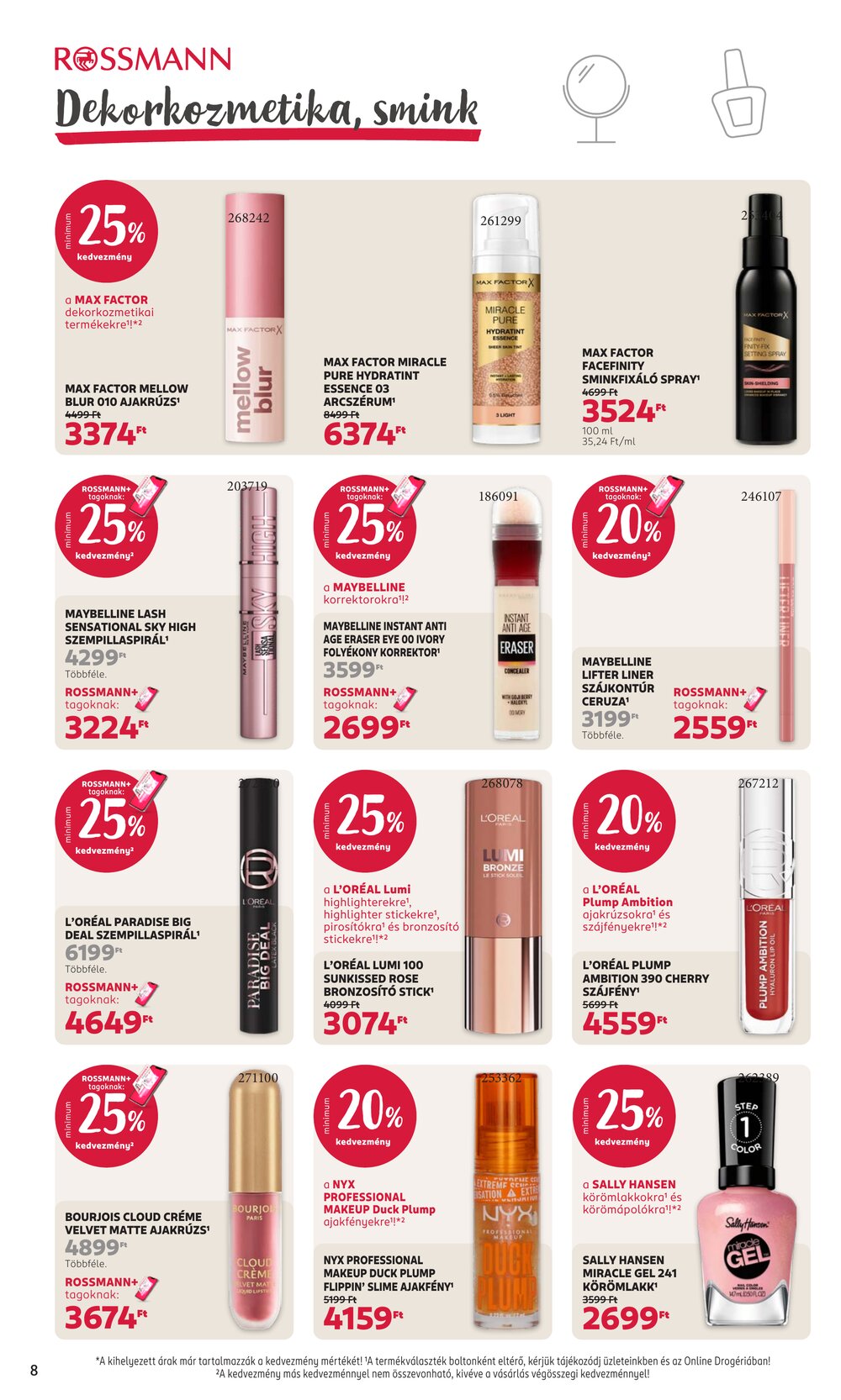 Rossmann akciós újság 2026.08.03-tól - 10. oldal.