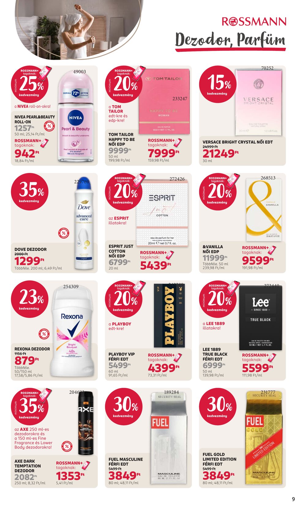 Rossmann akciós újság 2026.08.03-tól - 11. oldal.