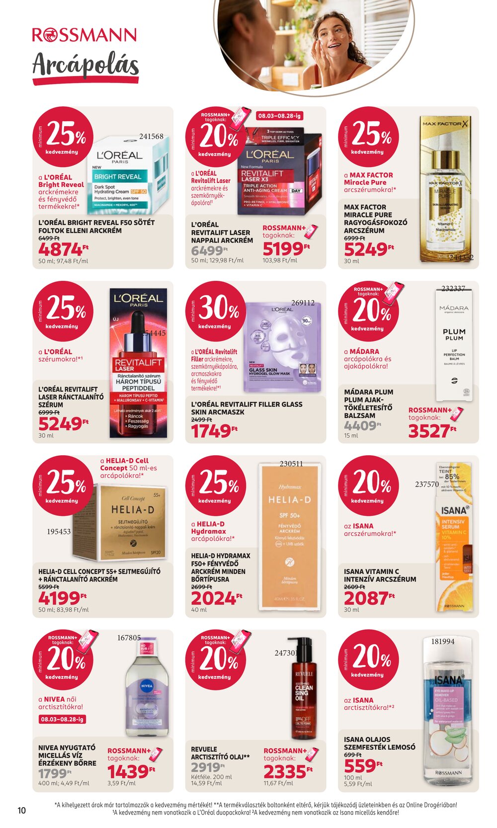 Rossmann akciós újság 2026.08.03-tól - 12. oldal.