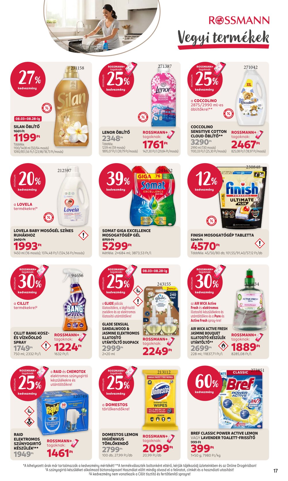 Rossmann akciós újság 2026.08.03-tól - 19. oldal.