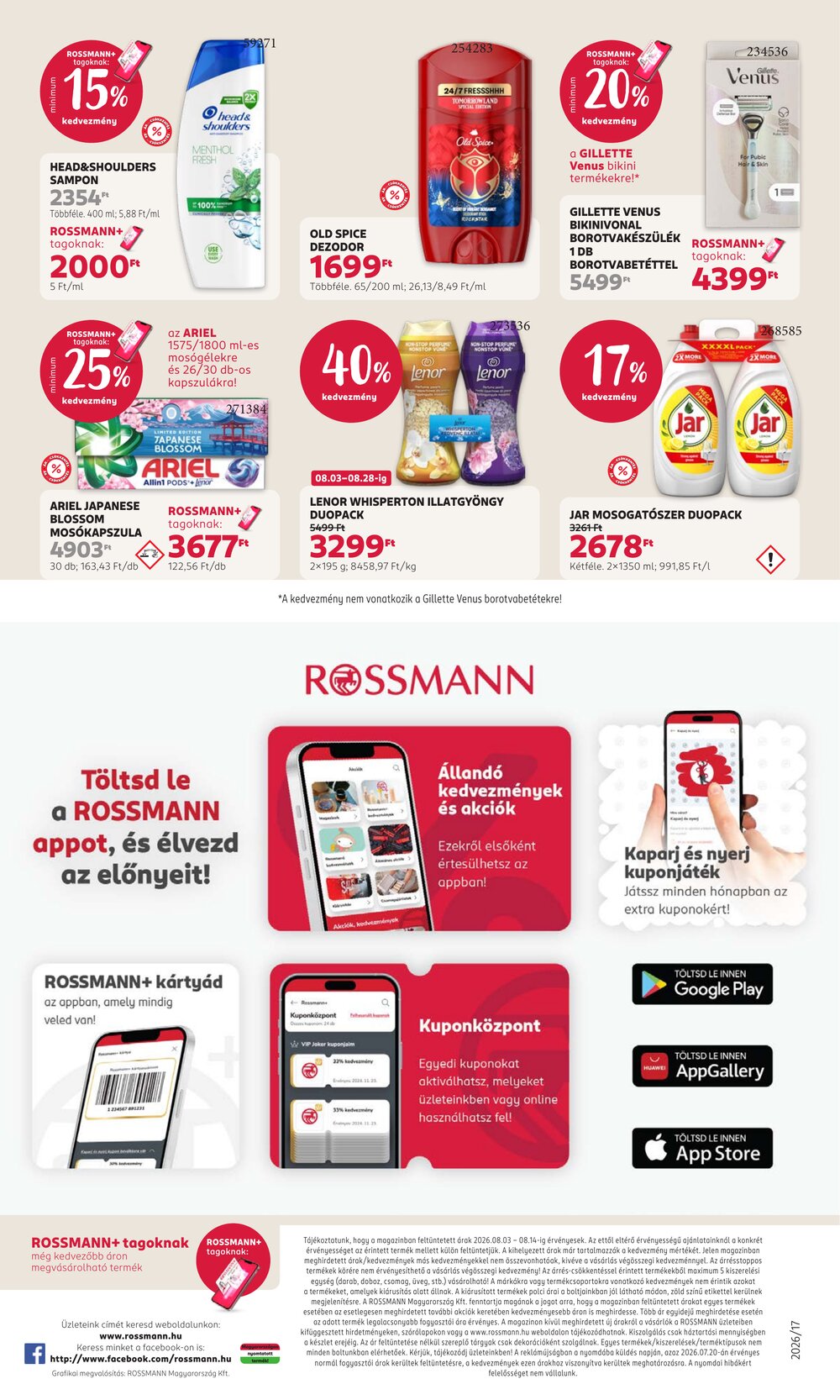 Rossmann akciós újság 2026.08.03-tól - 24. oldal.