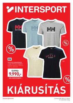 Intersport akciós újság 2026.08.04-től