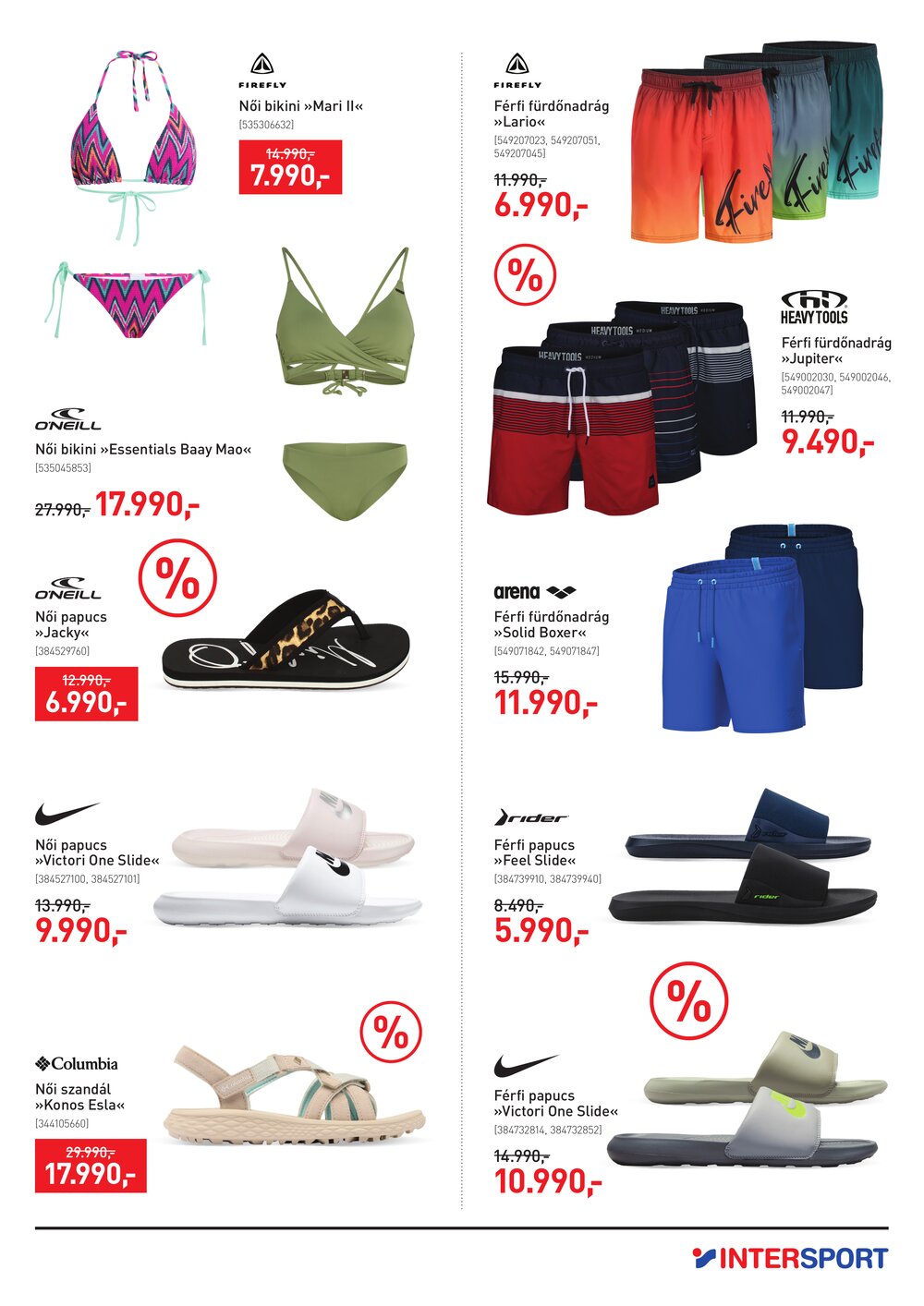Intersport akciós újság 2026.08.04-től - 5. oldal.