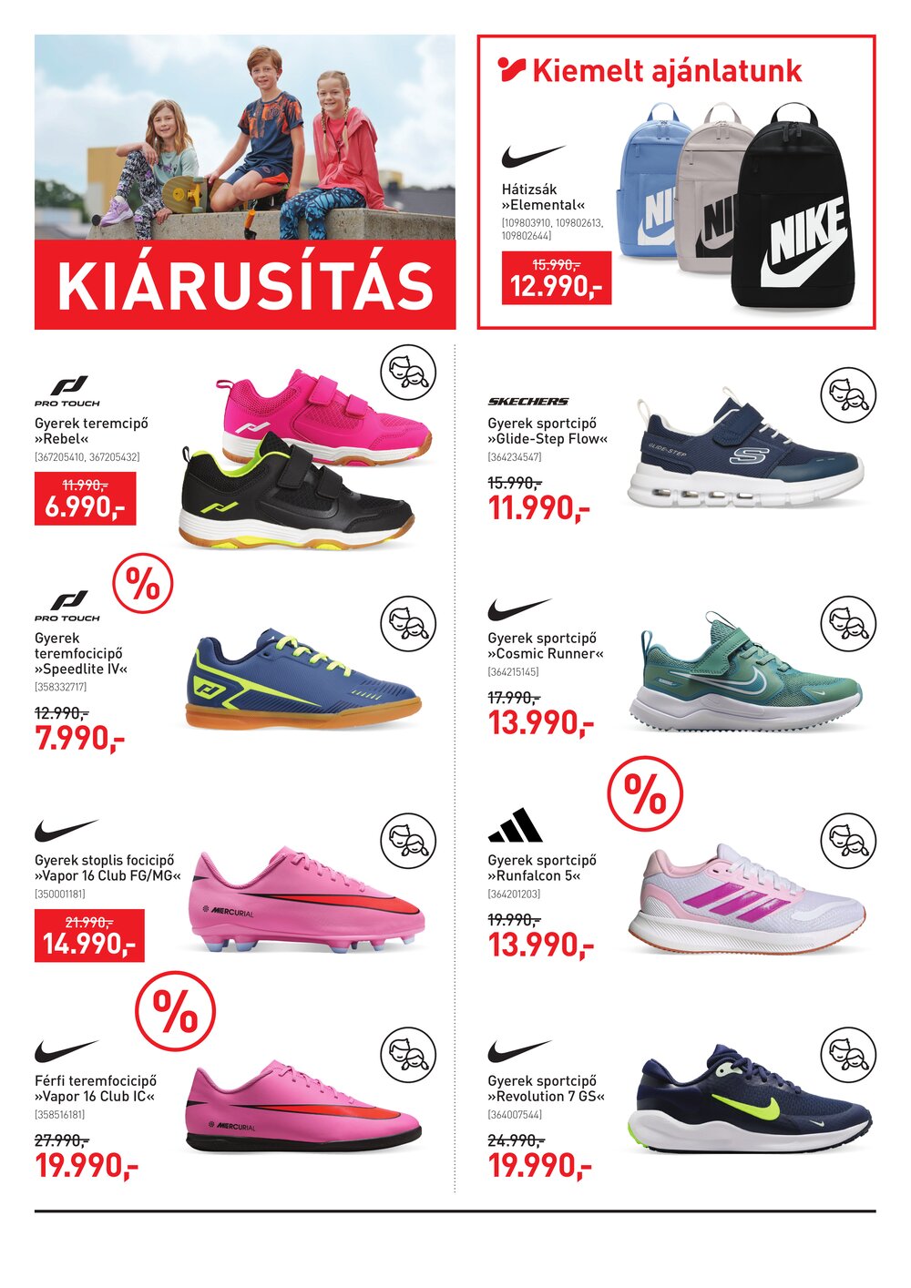 Intersport akciós újság 2026.08.04-től - 6. oldal.