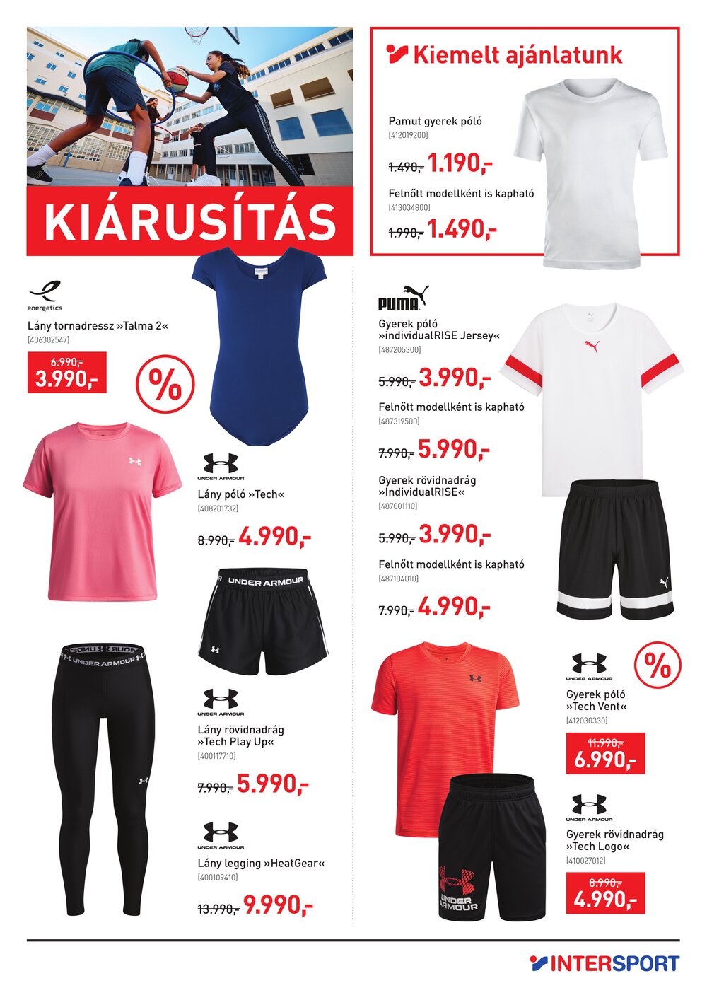 Intersport akciós újság 2026.08.04-től - 7. oldal.
