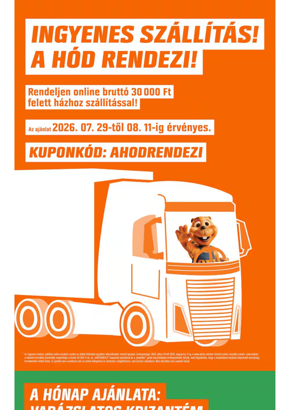 OBI akciós újság 2026.08.04-től - 10. oldal.