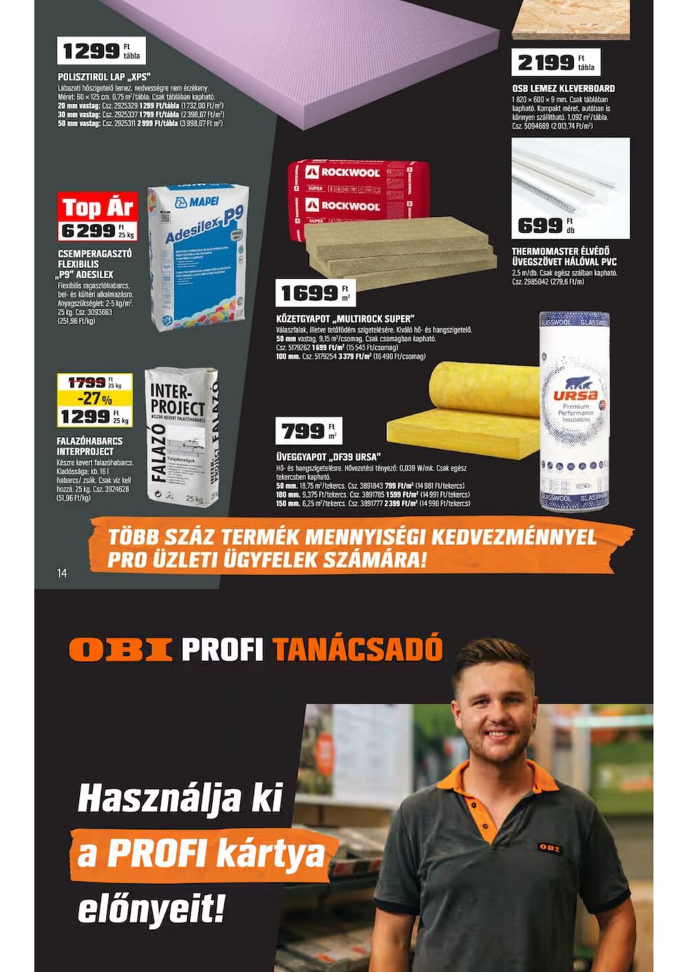 OBI akciós újság 2026.08.04-től - 13. oldal.