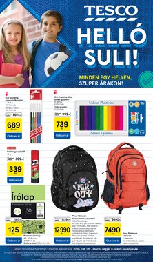 Tesco akciós újság 2026.08.05-től