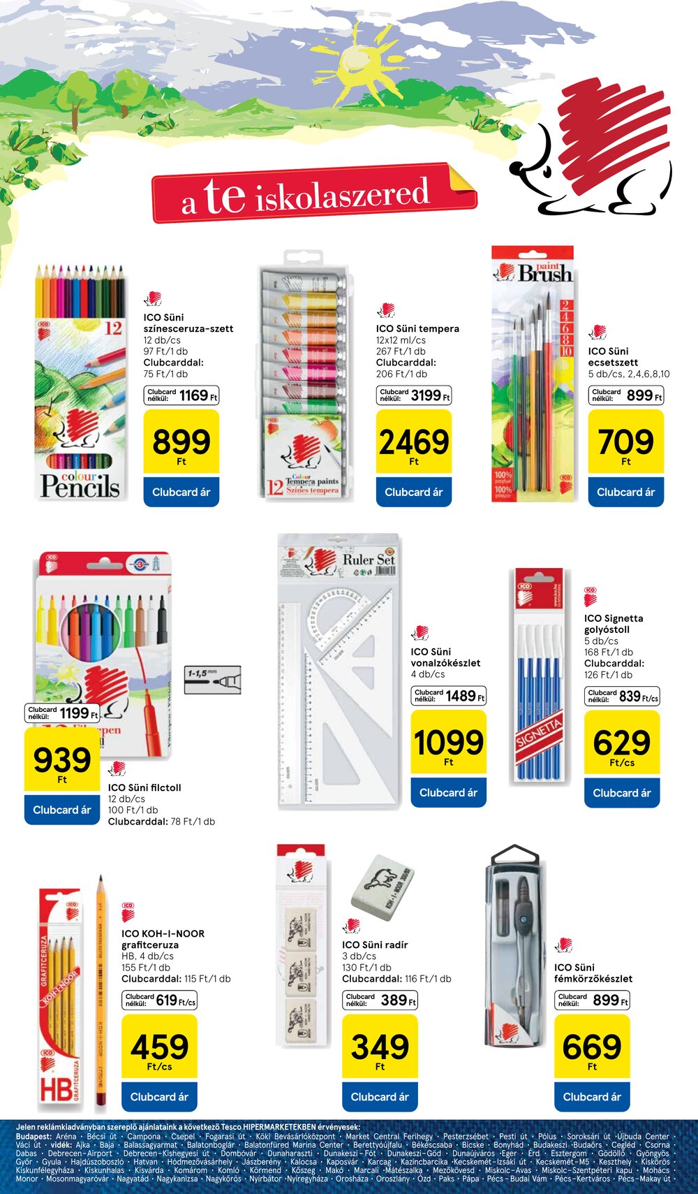 Tesco akciós újság 2026.08.05-től - 2. oldal.