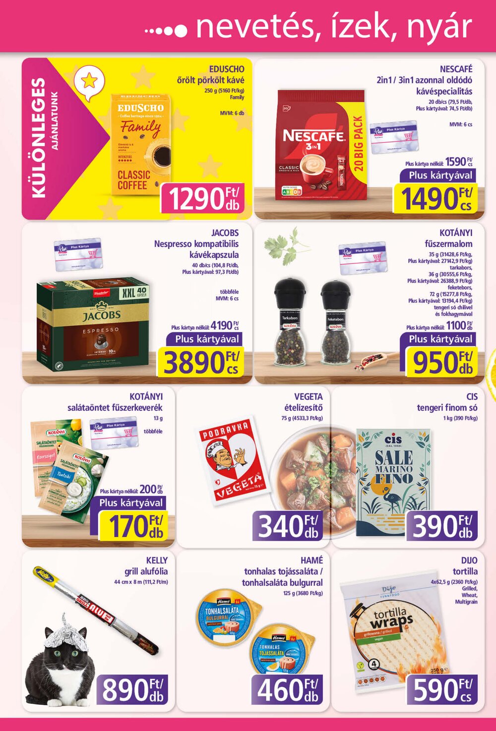 PlusMarket akciós újság 2026.08.05-től - 6. oldal.