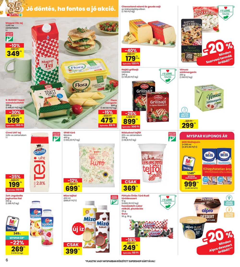 Interspar akciós újság 2026.08.06-tól - 6. oldal.