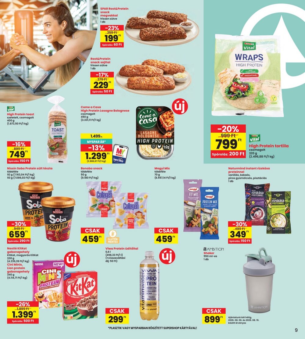 Interspar akciós újság 2026.08.06-tól - 9. oldal.