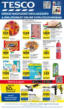 Tesco akciós újság 2026.08.06-tól