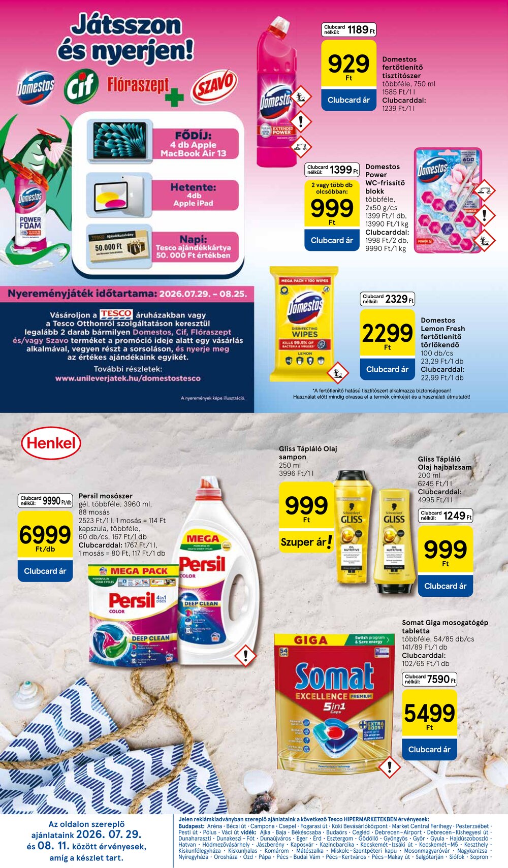 Tesco akciós újság 2026.08.06-tól - 28. oldal.