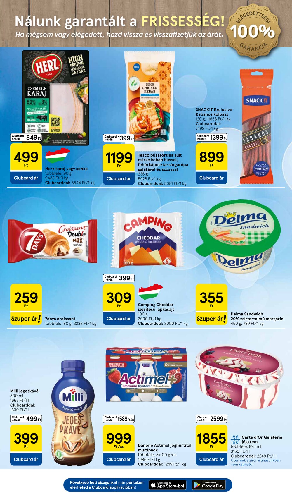 Tesco akciós újság 2026.08.06-tól - 3. oldal.