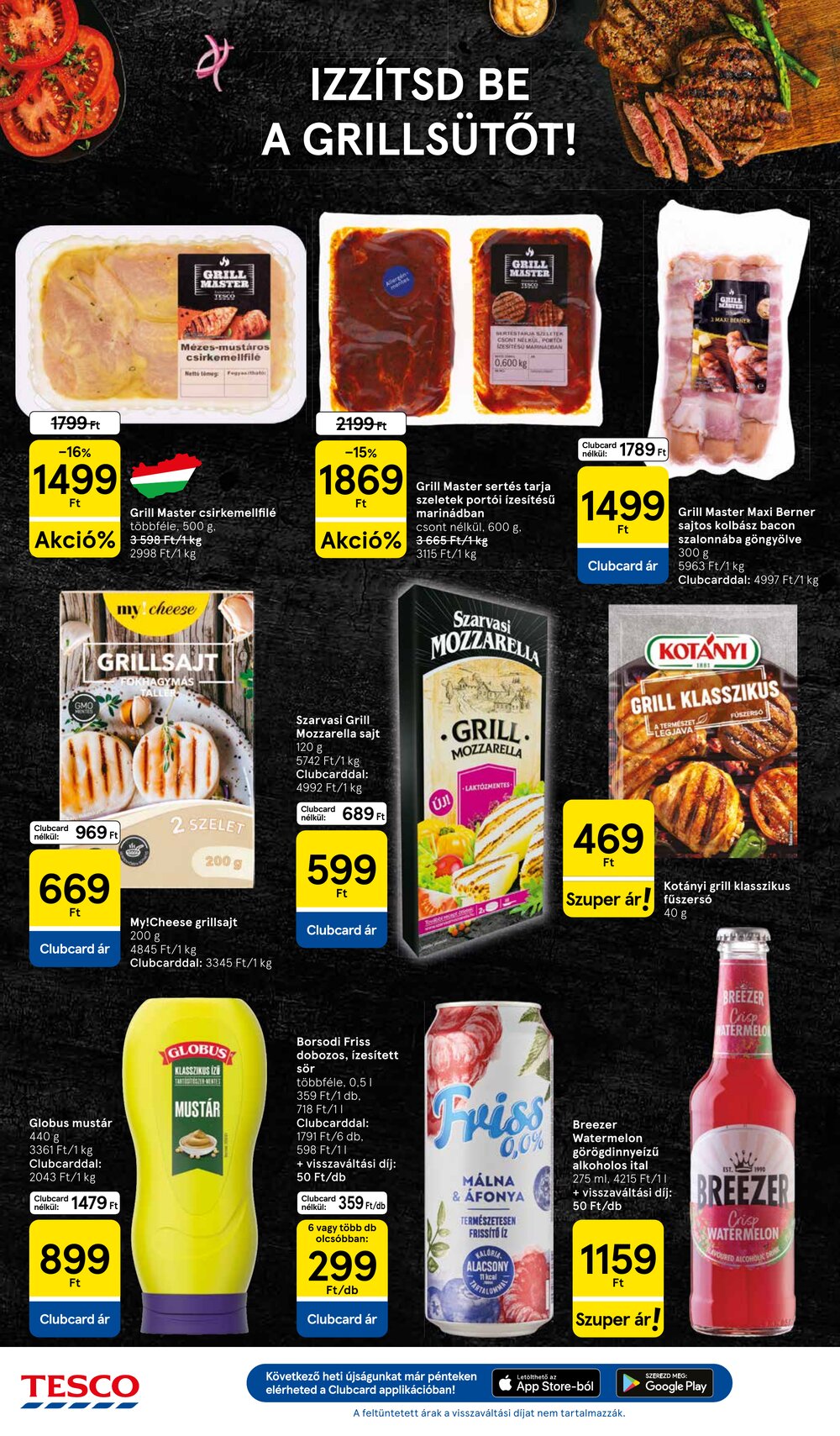 Tesco akciós újság 2026.08.06-tól - 4. oldal.