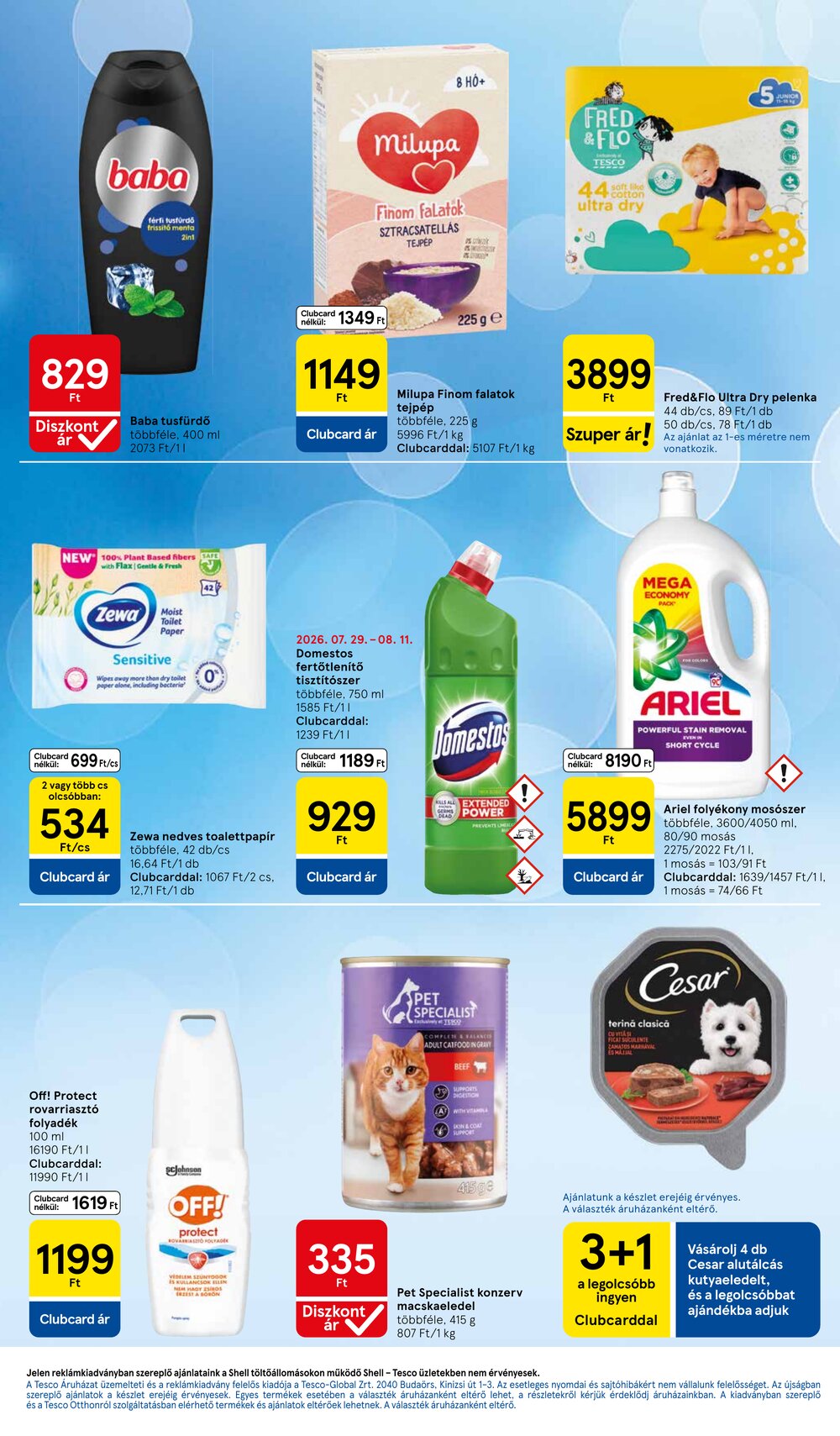 Tesco akciós újság 2026.08.06-tól - 7. oldal.