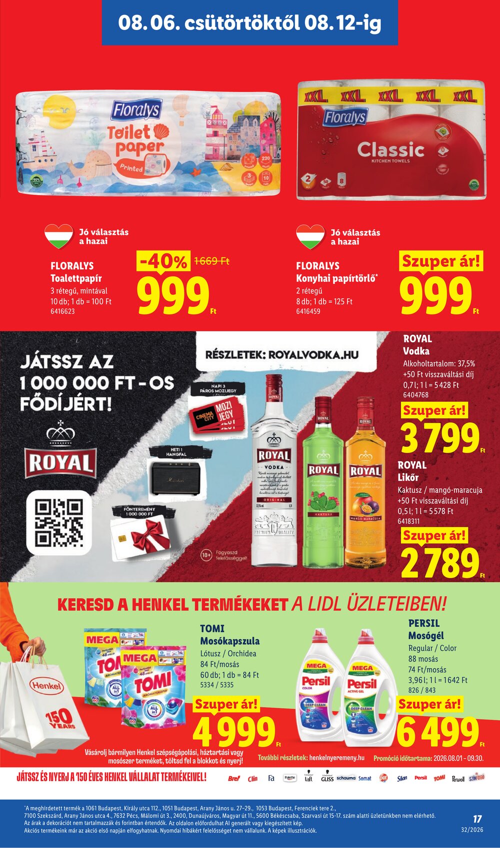 Lidl akciós újság 2026.08.06-tól - 17. oldal.
