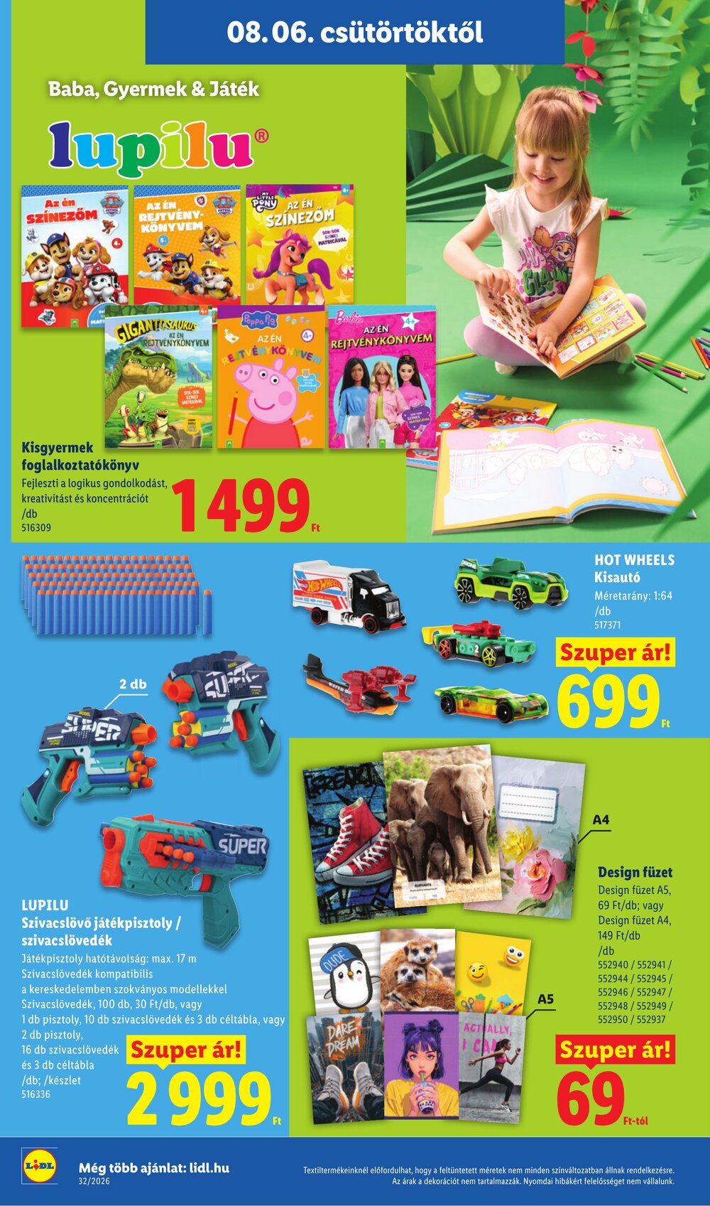 Lidl akciós újság 2026.08.06-tól - 32. oldal.