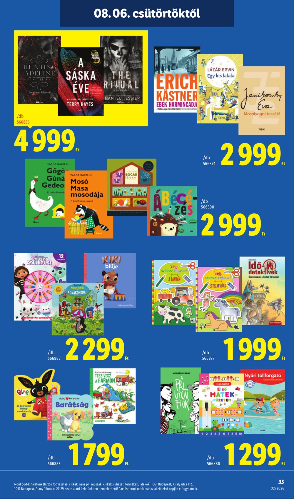 Lidl akciós újság 2026.08.06-tól - 35. oldal.