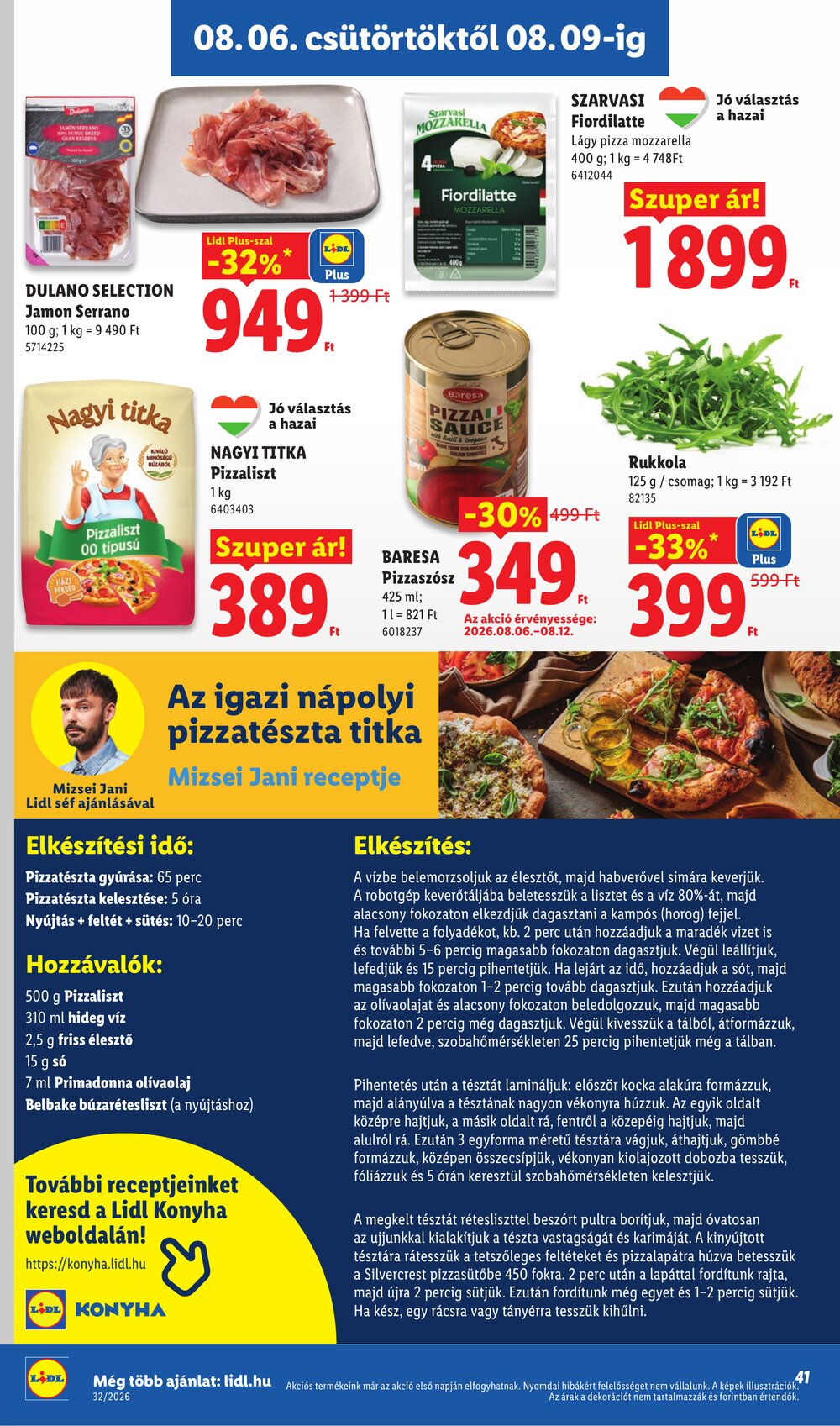 Lidl akciós újság 2026.08.06-tól - 41. oldal.