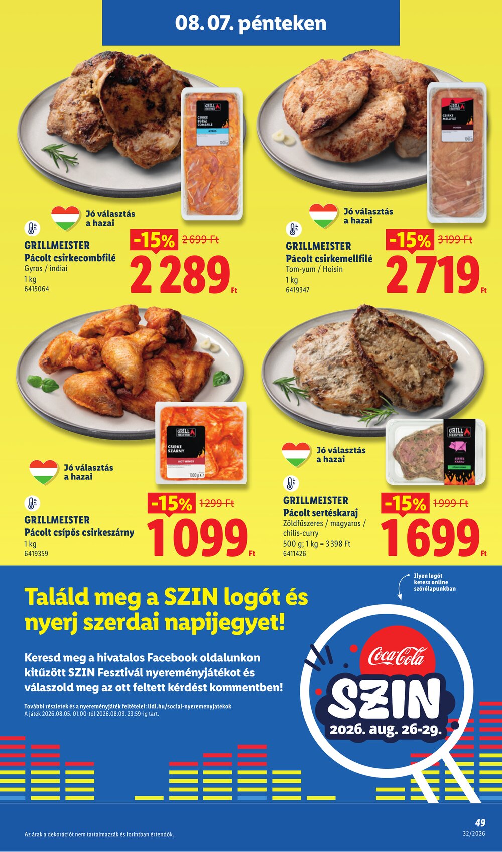 Lidl akciós újság 2026.08.06-tól - 49. oldal.