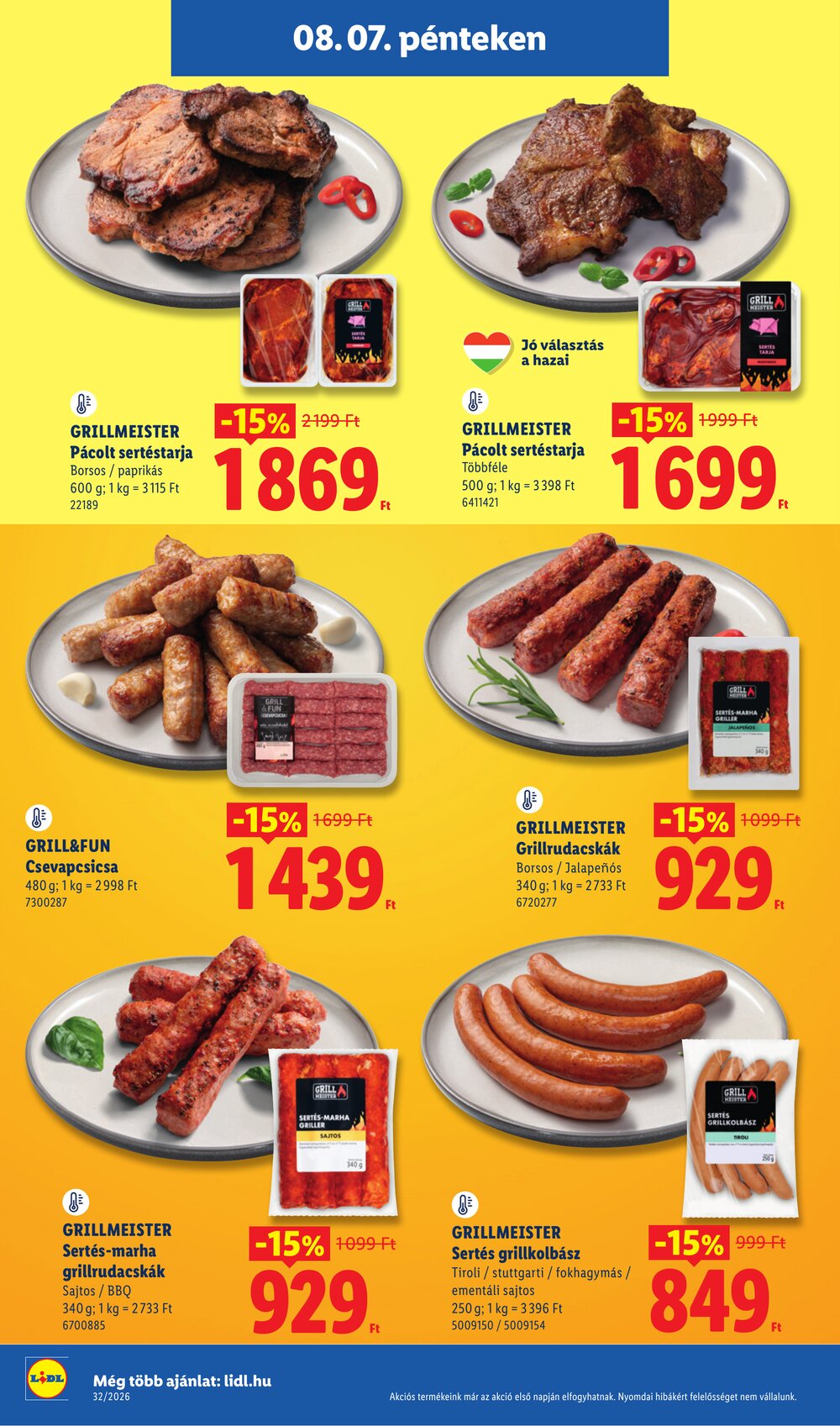 Lidl akciós újság 2026.08.06-tól - 50. oldal.