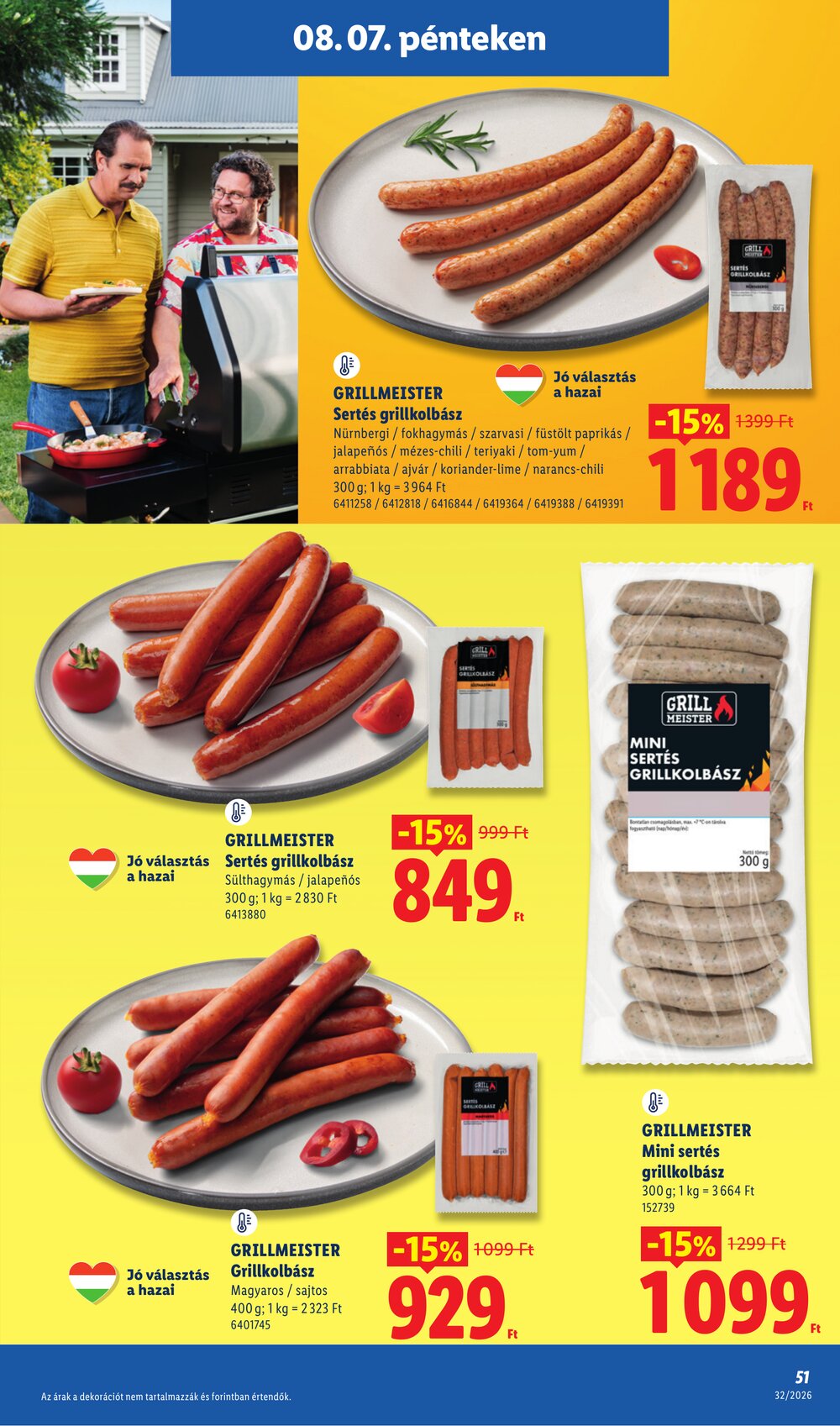 Lidl akciós újság 2026.08.06-tól - 51. oldal.