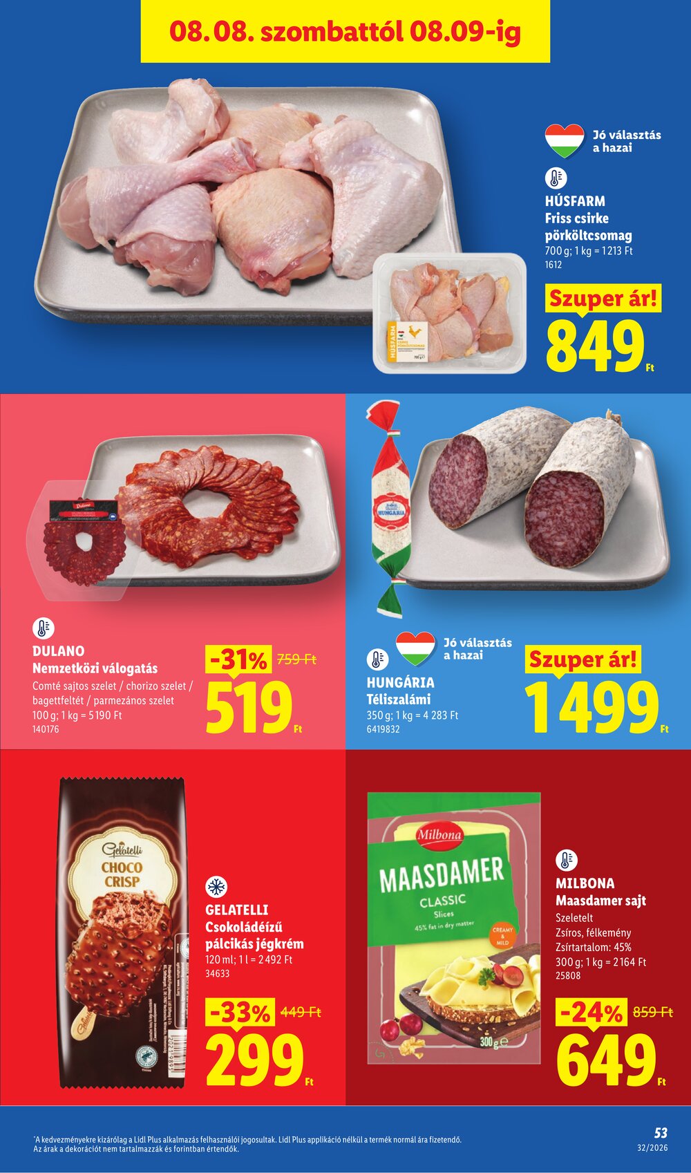 Lidl akciós újság 2026.08.06-tól - 53. oldal.